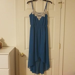 Blue dress